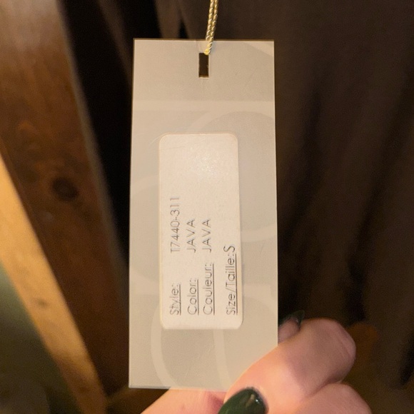 AndyTheAnh Brown Half zip Small - Picture 3 of 5